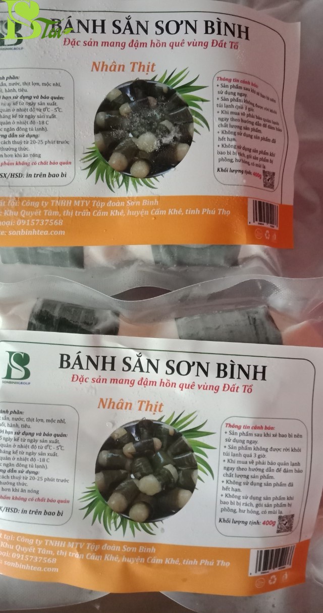 Bánh sắn Sơn Bình - Nhân Thịt (400g)